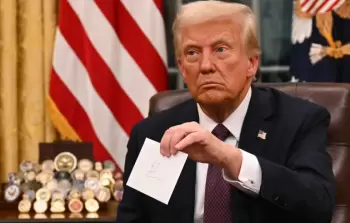 الرئيس الأمريكي دونالد ترامب