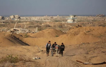 دمّر الاحتلال الإسرائيلي المنازل والأراضي الزراعية في المغراقة - غيتي