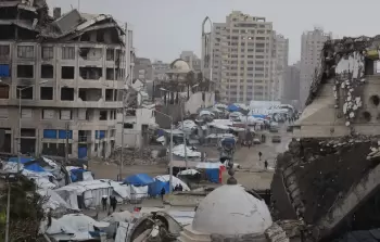 الدمار الذي خلفه قصف الاحتلال في منازل المواطنين بغزة (أرشيفية)