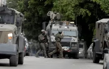 صورة أرشفية من اقتحام الاحتلال في الضفة الغربية