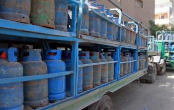 أنابيب تعبئة الغاز في غزة