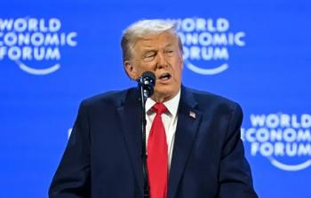 ترامب يتحدث أمام منتدى دافوس (الفرنسية)