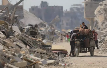 دمار شامل في حي الزيتون أكبر أحياء مدينة غزة - الأناضول