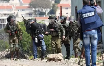 اعتداءات الاحتلال على الصحفيين في الضفة الغربية