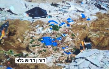 جيش الاحتلال نبش ما يزيد عن 200 قبر فلسطيني وجرف نحو 1000 قبر بحثا جثة الجندي غفيلي