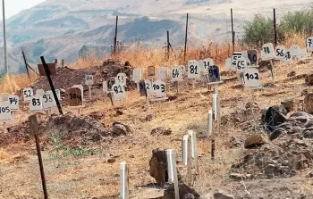 مقابر الأرقام التي تضم جثامين مئات الشهداء الفلسطينيين الذين يحتجزهم الاحتلال