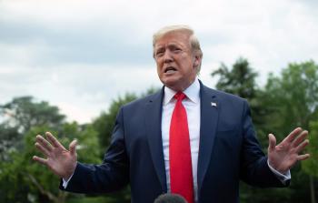 الرئيس الأمريكي دونالد ترامب