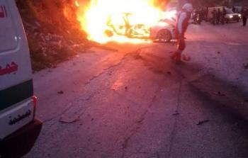 غارة إسرائيلية تستهدف مركبة جنوب لبنان