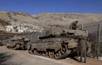 صورة من توغل جنود الاحتلال في القنيطرة السورية