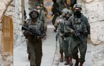 جنود الاحتلال خلال اقتحامات في الضفة (أرشيفية)