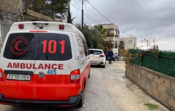 من مكان هجوم المستوطنين على منزل فلسطيني في خلايل اللوز