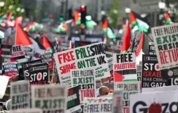 مسيرات مؤيدة لفلسطين، في أنحاء بريطانيا