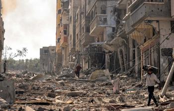 الدمار الذي خلفه قصف الاحتلال في منازل المواطنين بغزة