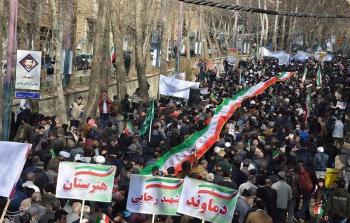 مظاهرات كبرى في شوارع إيران للتنديد بجرائم مثيري الشغب والارهابيين