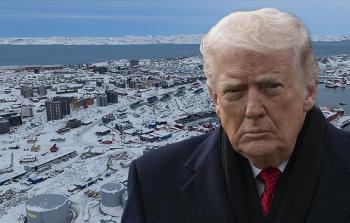 أطماع ترامب وإدارته نحو الجزيرة الدنماركية بدأت منذ الأيام الأولى لولايته الجديدة (تصوير: وكالات)