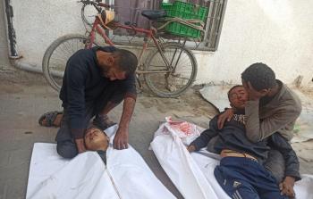 من وداع الشهيدين محمد وسلمان، اللذان ارتقيا برصاص جيش الاحتلال