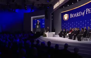 جلسة إطلاق مجلس السلام من دافوس