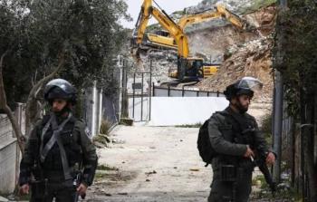 هدم الاحتلال منازل المواطنين في الضفة الغربية (أرشيفية)