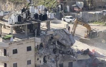 هدم الاحتلال منزلًا في الضفة الغربية (أرشيفية)