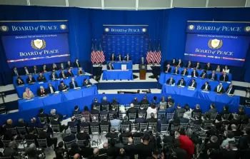 اجتماع مجلس السلام في واشنطن