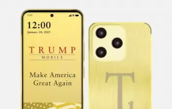 هاتف ترامب T1 (صورة من الموقع الإلكتروني لشركة ترامب موبايل)