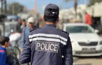 شرطي من وزارة الداخلية في غزة