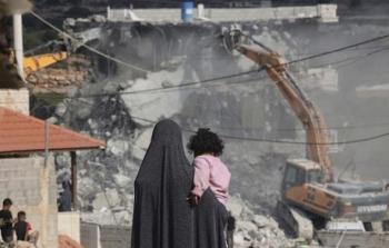 الاحتلال نفذ نحو 60 عملية هدم في الضفة الغربية خلال يناير الماضي