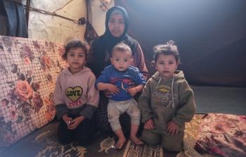 عائلة الشهيد محمد حلاوة تقضي رمضان في خيمة شمال غزة بلا معيل، وتعجز عن توفير احتياجات أطفالها