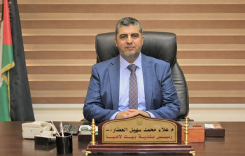 رئيس بلدية بيت لاهيا، المهندس علاء العطار