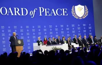 اجتماع مجلس السلام في واشنطن