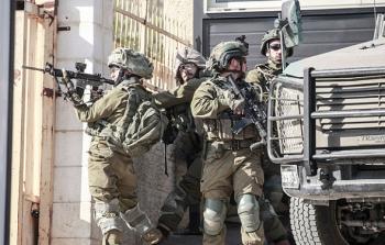 عناصر بجيش الاحتلال في الضفة الغربية المحتلة