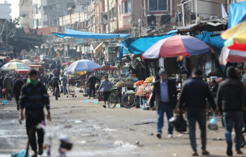 سوق في غزة (أرشيف)