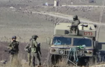 صورة أرشيفية من توغل الاحتلال في ريف القنيطرة