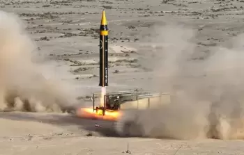 صواريخ إيرانية تجاه الأراضي المحتلة (أرشيفية)