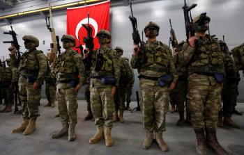 شارك في المناورة نحو ألفي جندي تركي من القوات البرية والبحرية والجوية (أرشيفية)