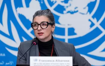 المقررة الأممية لحقوق الإنسان في فلسطين فرانشيسكا ألبانيزي