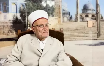 خطيب المسجد الأقصى، ورئيس الهيئة الإسلامية العليا في القدس الشيخ عكرمة صبري