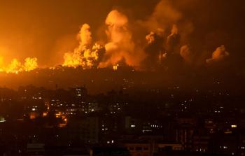 غارات ليلية على غزة (وكالت)