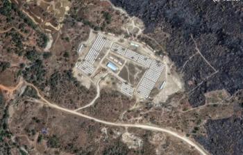 صور أقمار صناعية تُظهر معسكرا يضم مئات الخيام في إثيوبيا، بتاريخ 22 يناير 2026 (رويترز)