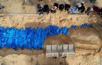 مقابر جماعية لدفن جثامين شهداء سلمهم الاحتلال بعد اختطافهم من غزة