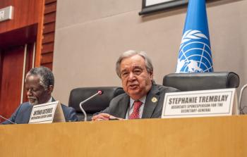 الأمين العام للأمم المتحدة أنطونيو غوتيريش