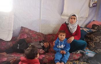 فاطمة حلاوة فقدت زوجها بينما كان ذاهبا إلى تفقد منزله في جباليا شمالي قطاع غزة