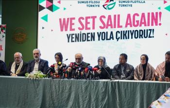 الأسطول يعتزم الإبحار مجددا نحو قطاع غزة اعتبارا من 12 أبريل/ نيسان المقبل