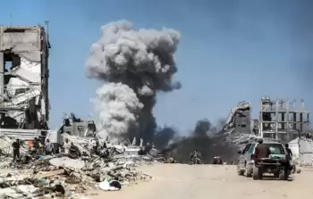 غارة جوية إسرائيلية على قطاع غزة (أرشيفية)