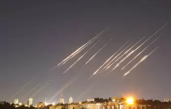 صواريخ باليستية فوق القدس أُطلقت من إيران باتجاه 