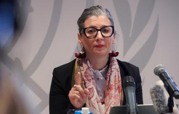  المقررة الأممية الخاصة المعنية بحقوق الإنسان في الأراضي الفلسطينية، فرانشيسكا ألبانيزي