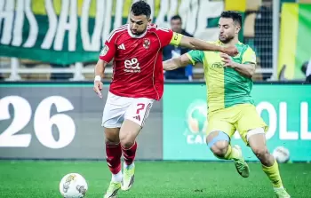 من مواجهة الأهلي المصري وشبيبة القبائل الجزائري