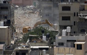 عملية هدم يشنها الاحتلال على منازل المواطنين في الضفة (أرشيفية)