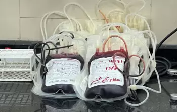 نقص حاد في مخزون بنك الدم