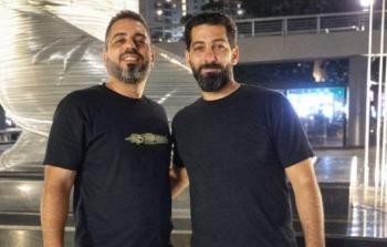 عبد الله مع شقيقه المعتقل محمد عثمان